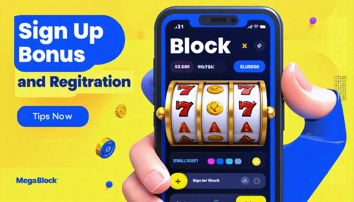 Mega Block Sign Up Bonus and Registration Tips